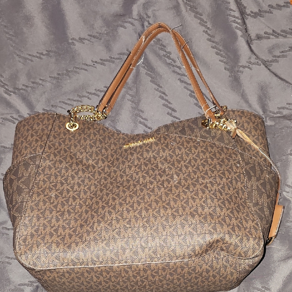 Michael Kors Signature Brown Tote